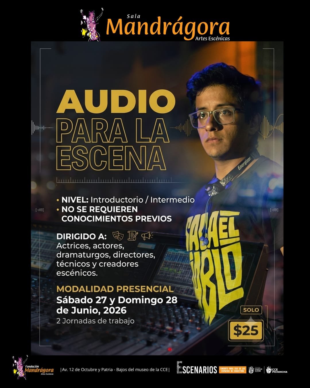 ¡El sonido entra en escena!